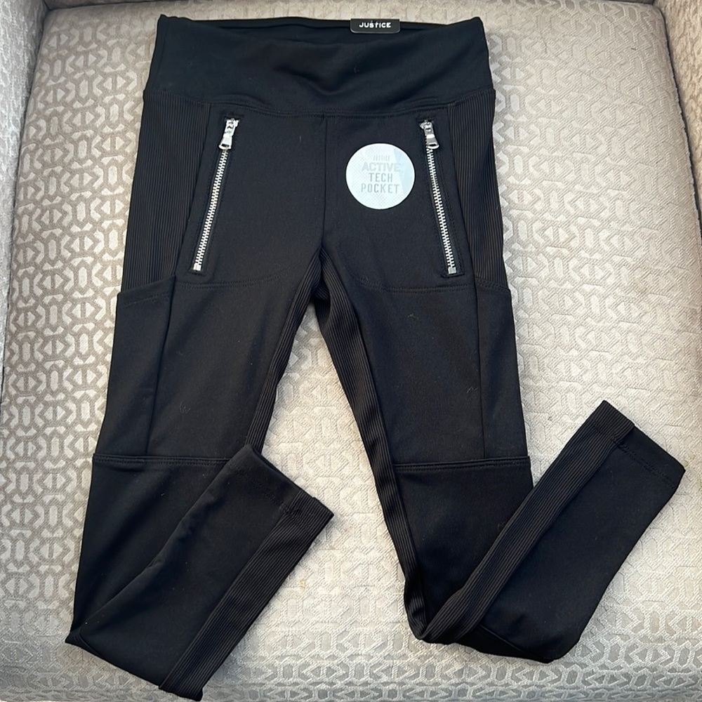 Justice leggings size‎ 7 NWT